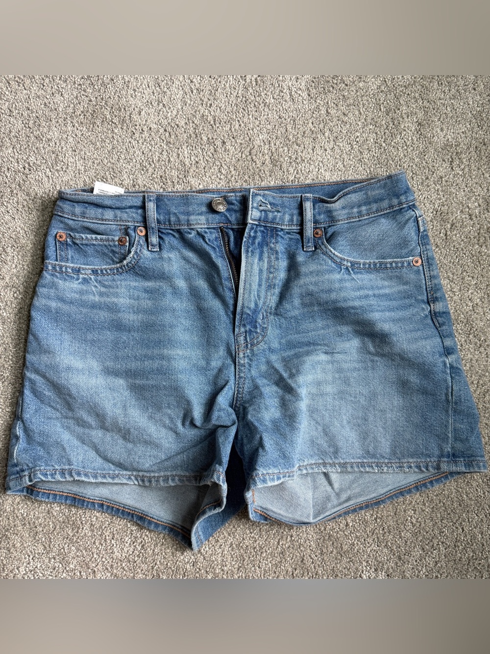 American Eagle Outfitters Light Blue Denim Jean Shorts